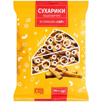 Subota Wheat Crackers with Cheese Flavor 90g - buy, prices for COSMOS - photo 1