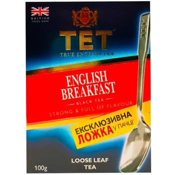 Чай ТЕТ Англійський До сніданку 100г к/у - купить, цены на Восторг - фото 2
