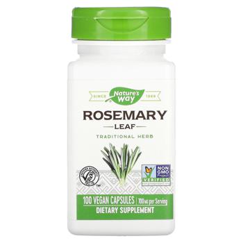 Nature's Way Rosemary Leaf 700mg 100 capsules