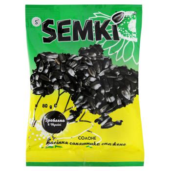 Semki Roast Salted Sunflower Seeds 80g - buy, prices for EKO Market - photo 1