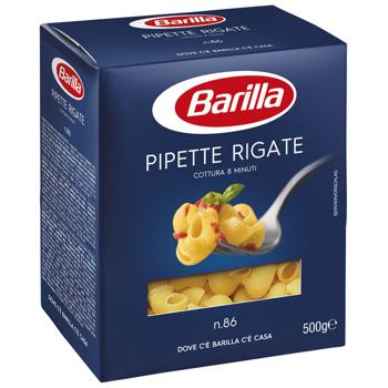 Макаронні вироби Barilla Pipette Rigate №86 500г - купити, ціни на КОСМОС - фото 1