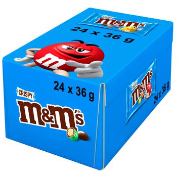 Драже M&M's с рисовыми шариками в молочном шоколаде 36г - купить, цены на Таврия В - фото 3