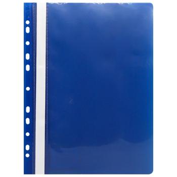 Скоросшиватель Buromax Professional A4 темно-синий - купить, цены на МегаМаркет - фото 1