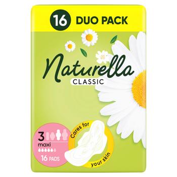 Прокладки гигиенические Naturella Maxi 16шт - купить, цены на МегаМаркет - фото 1