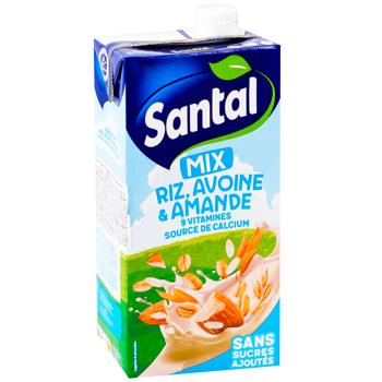 Напиток Santal из риса, овса и миндаля ультрапастеризованный 1л - купить, цены на - фото 3