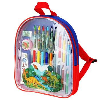 Набор канцелярских принадлежностей в рюкзаке - купить, цены на КОСМОС - фото 3