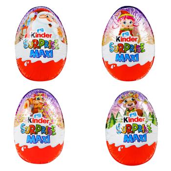 Яйцо шоколадное Kinder Surprise Maxi 100г - купить, цены на КОСМОС - фото 1