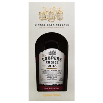 Віскі The Cooper's Choice Aberfeldy 2015 Port Wood Finish 54,5% 0,7л - купити, ціни на WINETIME - фото 4