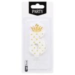 Zed Crown Number 5 Cake Candle