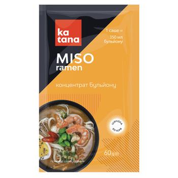 Бульйон Katana Miso Ramen концентрат 60г