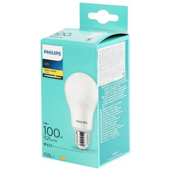 Лампа Philips LED 100W A60 E27 2700К WWFRND 1PF/6DISC - купити, ціни на КОСМОС - фото 3