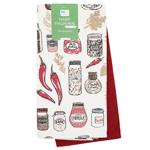 Home Line Spices/Chili Set of Kitchen Waffle Towels 40х60cm 2pcs