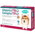 Zoetis Сімпаріка ТРІО таблетки для собак від 10 до 20 кг 3 шт