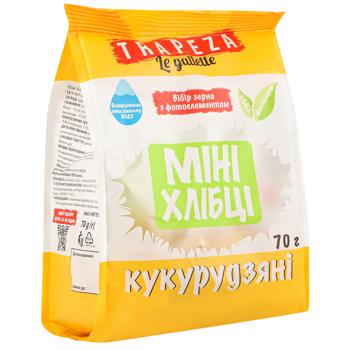 Trapeza Corn Mini Crispbread 70g - buy, prices for Tavria V - photo 1