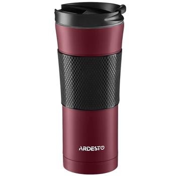 Термокружка Ardesto To Go червона 450мл - купити, ціни на Cупермаркет "Харків" - фото 1