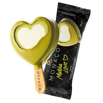 Морозиво Три Ведмеді Monaco Matcha Love 60г - купити, ціни на Чудо Маркет - фото 1