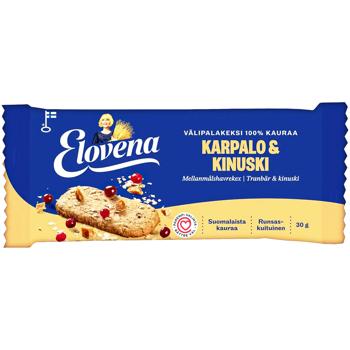 Галети з вівса Elovena журавлина та карамель 300г - купити, ціни на Auchan - фото 3