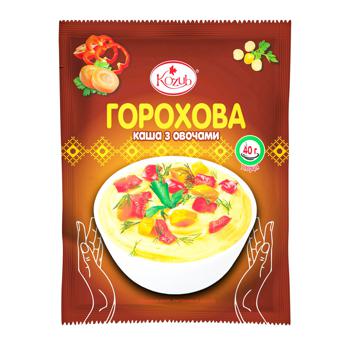 Kozub Pea Porridge with Vegetables 40g - buy, prices for - photo 1