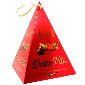 Конфеты Vanoir Dolce Vita Пирамида ореховый крем 205г - купить, цены на - фото 3