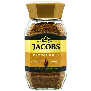 Jacobs Cronat Gold Instant Coffee 100g - buy, prices for METRO - photo 1