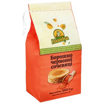 Мука Listoriya красной чечевицы 500г - купить, цены на Таврия В - фото 2