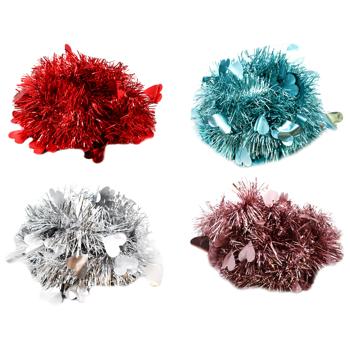 Украшение дождик новогодний в ассортименте LD25-021 - купить, цены на ULTRAMARKET - фото 1