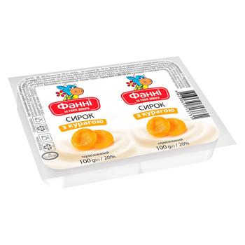 Fanni Thermized Cottage Cheese with Dried Apricots 20% 2x100g - buy, prices for Ideal - photo 3