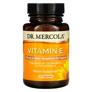 Dr. Mercola Vitamin E with Mixed Tocopherols 30 capsules - buy, prices for Biotus - photo 1