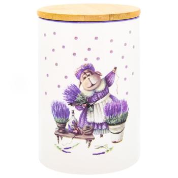 Lefard Lavender Stories Jar for Loose Products 1000ml - buy, prices for MegaMarket - photo 1