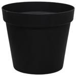 Tiraplast Dark Gray Flower Pot 17cm 1.8l