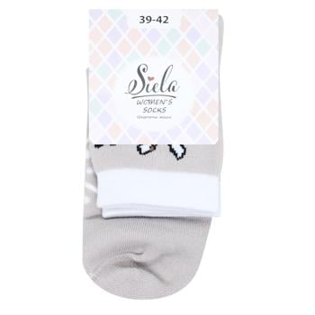 Siela Rabbit Middle Terry Women's Socks s.39-42 Beige