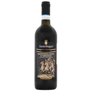 Вино Pirovano Terre Passeri Montepulciano d'Abruzzo красное сухое 12,5% 0,75л