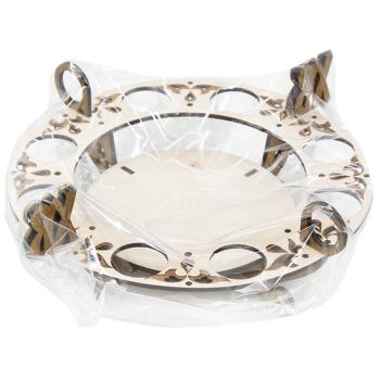 Bezant Easter Stand for 8 Eggs and Easter Cake 25x9.5x25cm - buy, prices for Auchan - photo 2