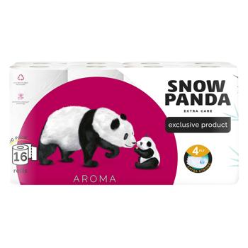 Snow Panda Extra Care Aroma 4-ply Toilet Paper 16pcs