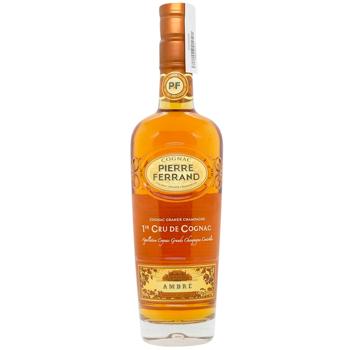 Коньяк Pierre Ferrand Ambre 40% 0,7л - купить, цены на WINETIME - фото 1