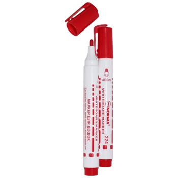 Norma Red Round Whiteboard Marker 2.5-3.5mm - buy, prices for Auchan - photo 1