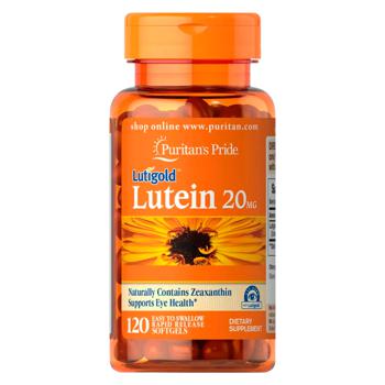 Puritan's Pride Lutein with Zeaxanthin 20mg 120 softgels - buy, prices for Biotus - photo 1