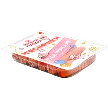 Сосиски М'ясна Гільдія Троє поросят вищий сорт 285г - купити, ціни на КОСМОС - фото 3