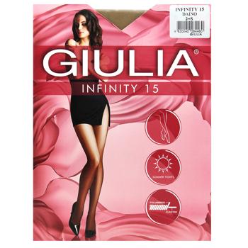 Колготи жіночі Giulia Infinity 15 Den р.2 Daino