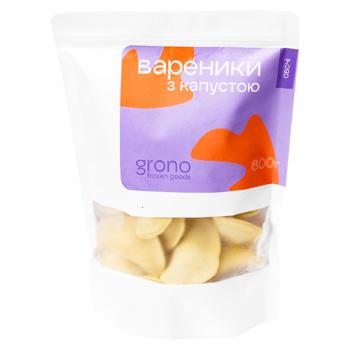 Вареники з капустою 800г - купити, ціни на Grono - фото 1