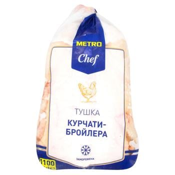 Тушка цыпленка-бройлера Metro Chef замороженная 1,1кг - купить, цены на METRO - фото 1