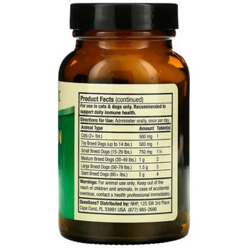 Імунний захист тварин, SpiruGreen, Dr. Mercola, для котів та собак, 180 таблеток (90 г) - купити, ціни на Біотус - фото 2
