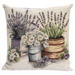 Provence Chamomiles in Basket Pillow 45*45cm