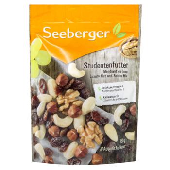 Seeberger Student Nuts and Raisins Mix 150g