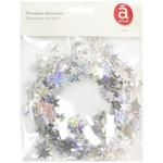 Actuel Silver Tinsel with Pattern 7m