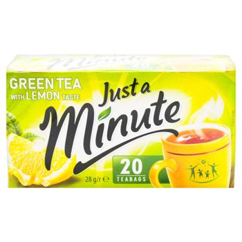 Just a Minute Lemon Green Tea 1.4g*20pcs - buy, prices for - photo 3