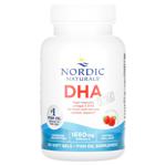 Рыбий жир Nordic Naturals DHA Xtra со вкусом клубники 1000мг 60шт гелевых капсул