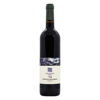 Вино Galil Mountain Winery Cabernet Sauvignon червоне сухе 14% 0,75л - купити, ціни на МегаМаркет - фото 1