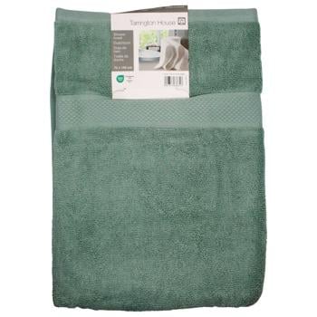 Tarrington House Green Shower Towel 70x140cm