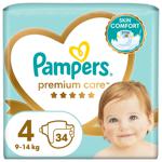 Pampers Premium Care 4 Maxi Diapers 9-14kg 34pcs